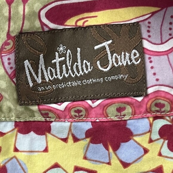 Matilda Jane Girls 6 Character Counts Maggie at Tea Dress - Picture 5 of 5